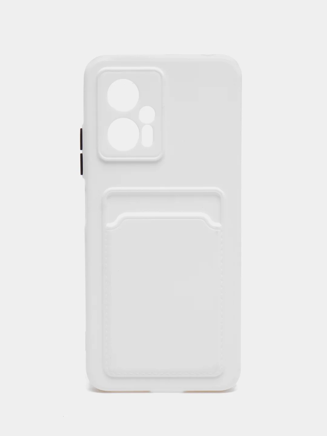 Белый чехол XIAOMI POCO X4 GT / REDMI NOTE 11T PRO  с отделением для пластиковой карты