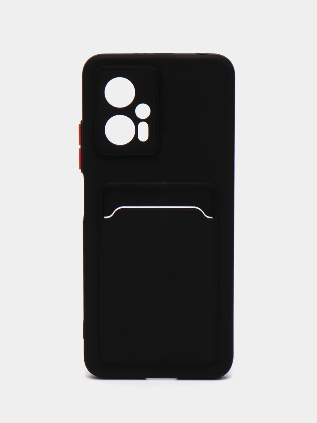 Черный чехол XIAOMI POCO X4 GT / REDMI NOTE 11T PRO  с отделением для пластиковой карты