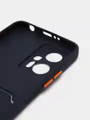 Синий чехол XIAOMI POCO X4 GT / REDMI NOTE 11T PRO  с отделением для пластиковой карты