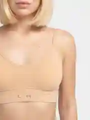 Бежевый комплект нижнего белья Lupi