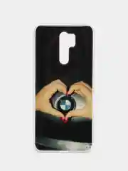 Хром чехол Xiaomi Redmi 9, Сяоми Редми 9 силиконовый с рисунком