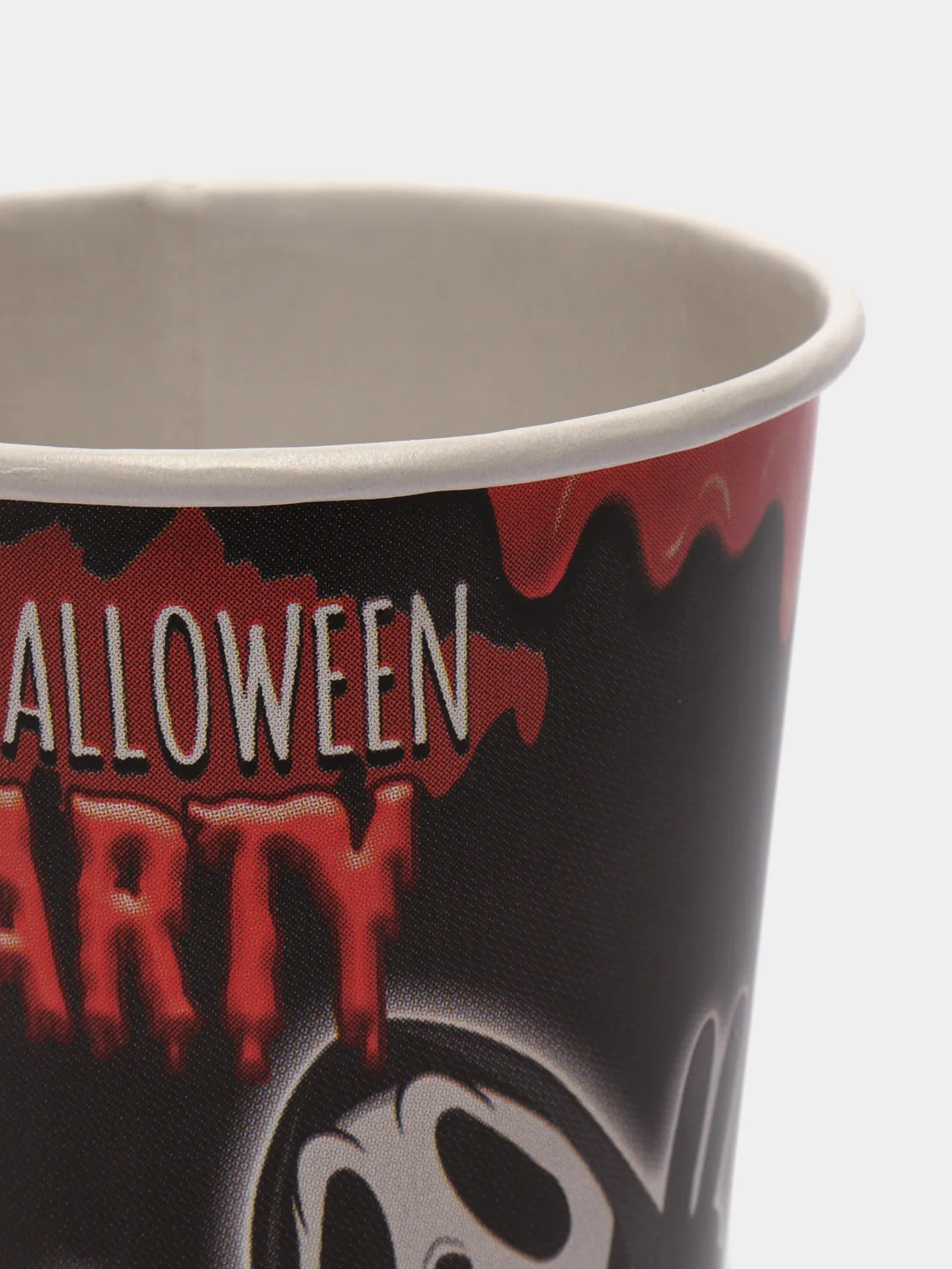 Красный стакан бумажный на хэллоуин Halloween party, 250 мл, 6 шт