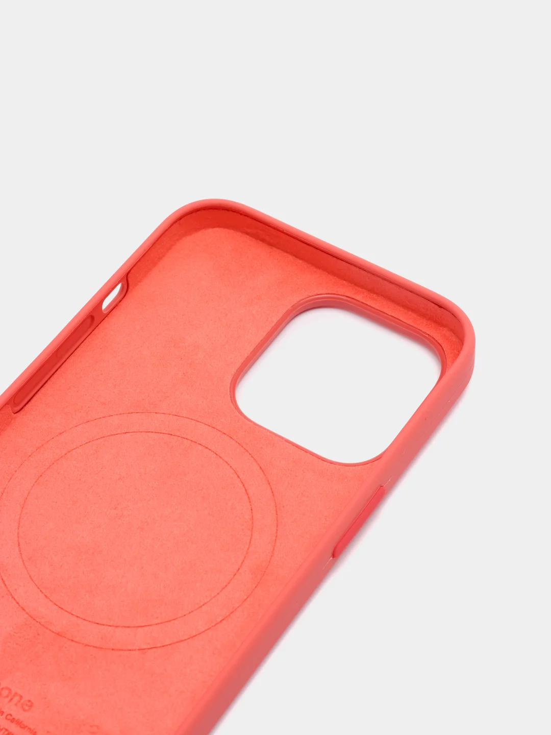 Коралловый чехол для Apple iPhone 13 Pro, Silicone Case MagSafe