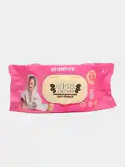 Розовый влажные салфетки детские Angel Nature 120 шт