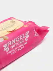 Розовый влажные салфетки детские Angel Nature 120 шт