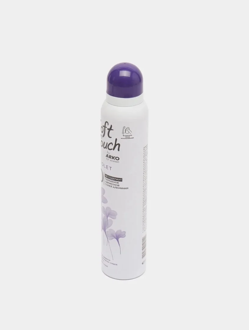 Алый дезодорант-антиперспирант Arko Soft Touch, женский, 200 мл