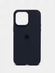 Синий меланж чехол Silicone Case для Apple iPhone 14 / 14Pro / 14Plus / 14ProMax