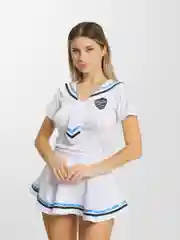 Белый костюм школьницы для ролевых игр