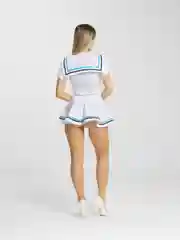 Белый костюм школьницы для ролевых игр