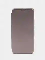 Серебряный чехол книжка Realme C20 / Realme C11 2021 Реалми С20 / С11 2021