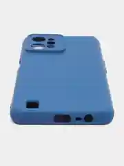 Темно-синий чехол Silicone Cover для Realme C31 / Реалми С30 силиконовый