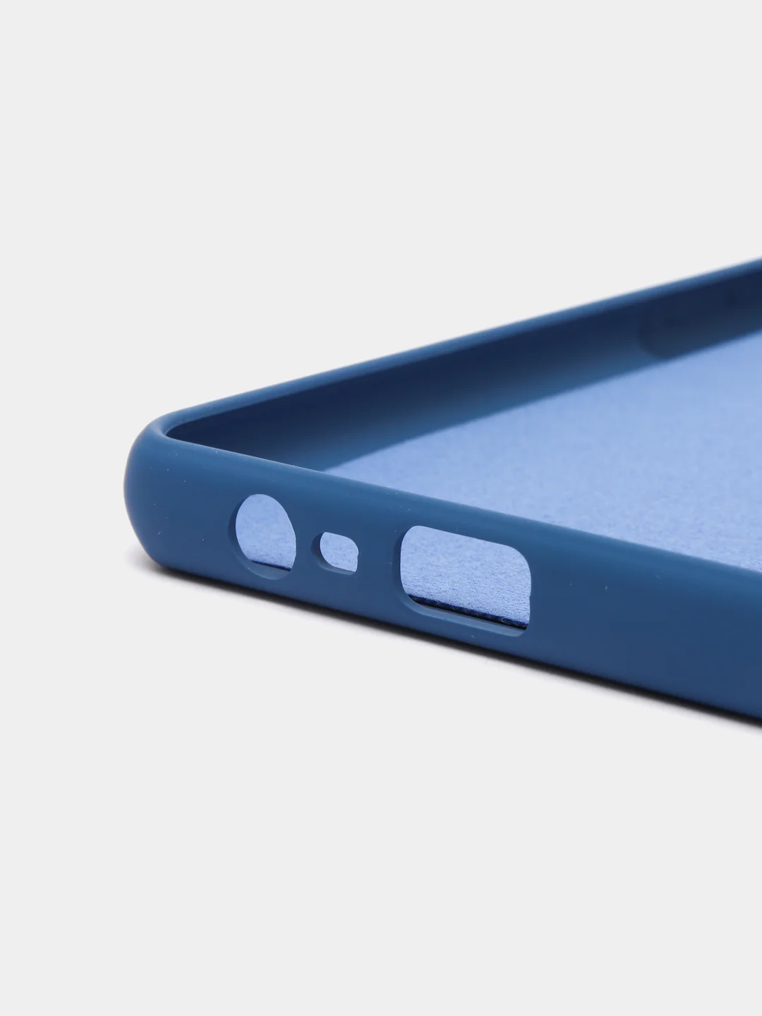 Темно-синий чехол Silicone Cover для Realme C31 / Реалми С30 силиконовый