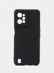 Черный чехол Silicone Cover для Realme C31 / Реалми С30 силиконовый