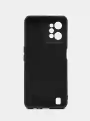 Черный чехол Silicone Cover для Realme C31 / Реалми С30 силиконовый