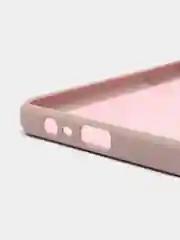 Бежевый меланж чехол Silicone Cover для Realme C31 / Реалми С30 силиконовый