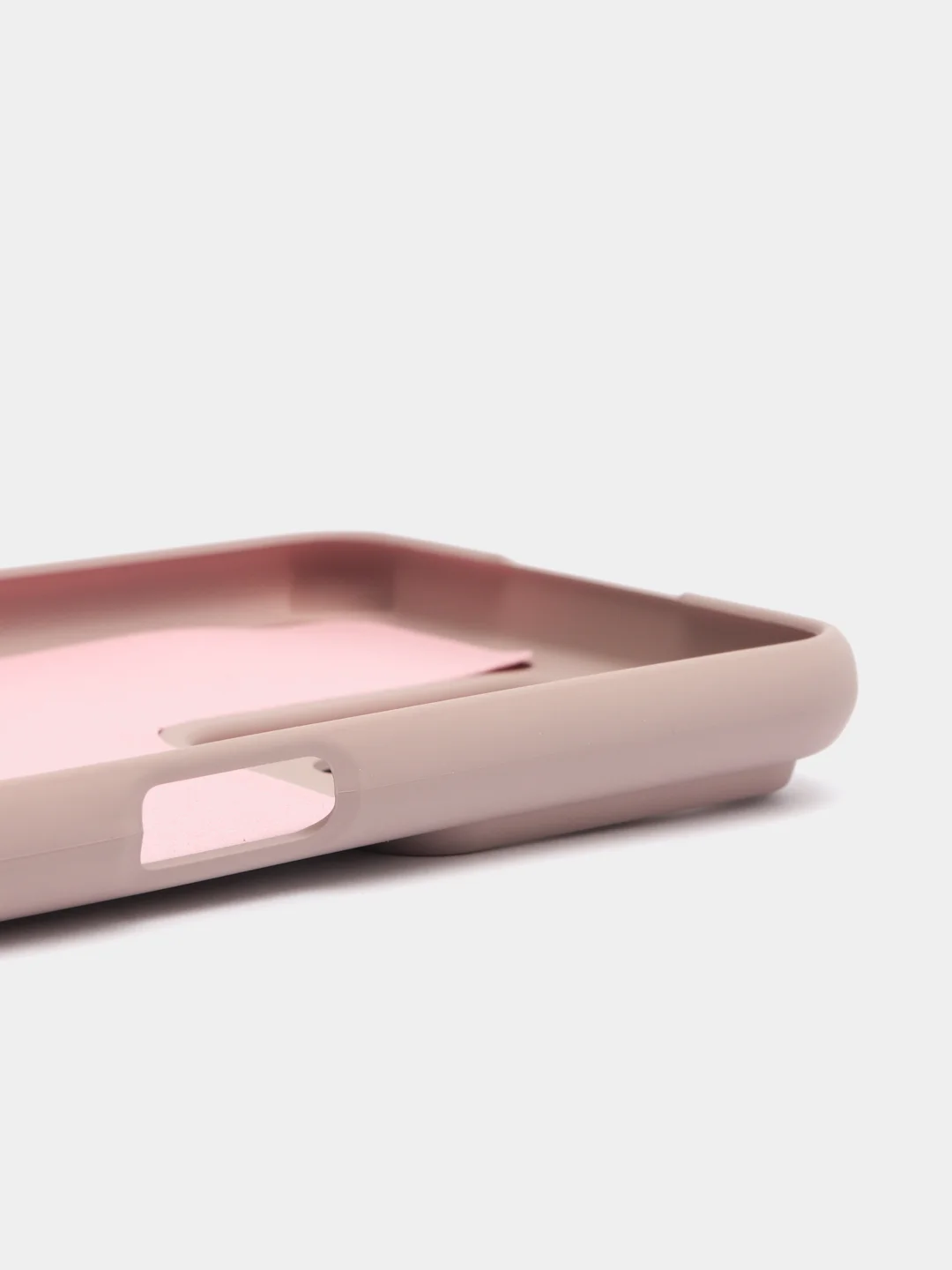 Бежевый меланж чехол Silicone Cover для Realme C31 / Реалми С30 силиконовый