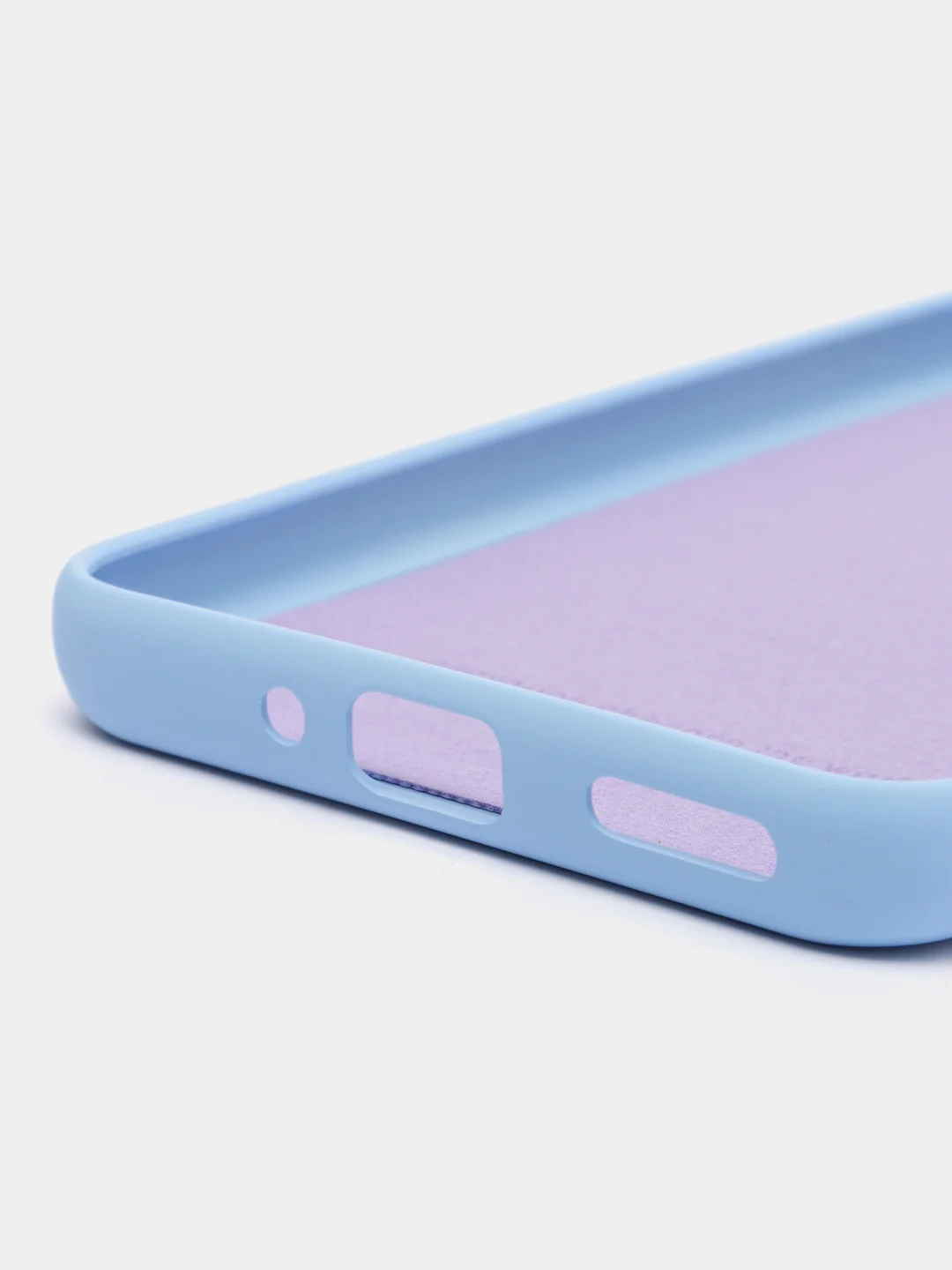 Небесно-голубой чехол Silicone Cover для Huawei Nova Y90, Хуавей Нова У90 силиконовый