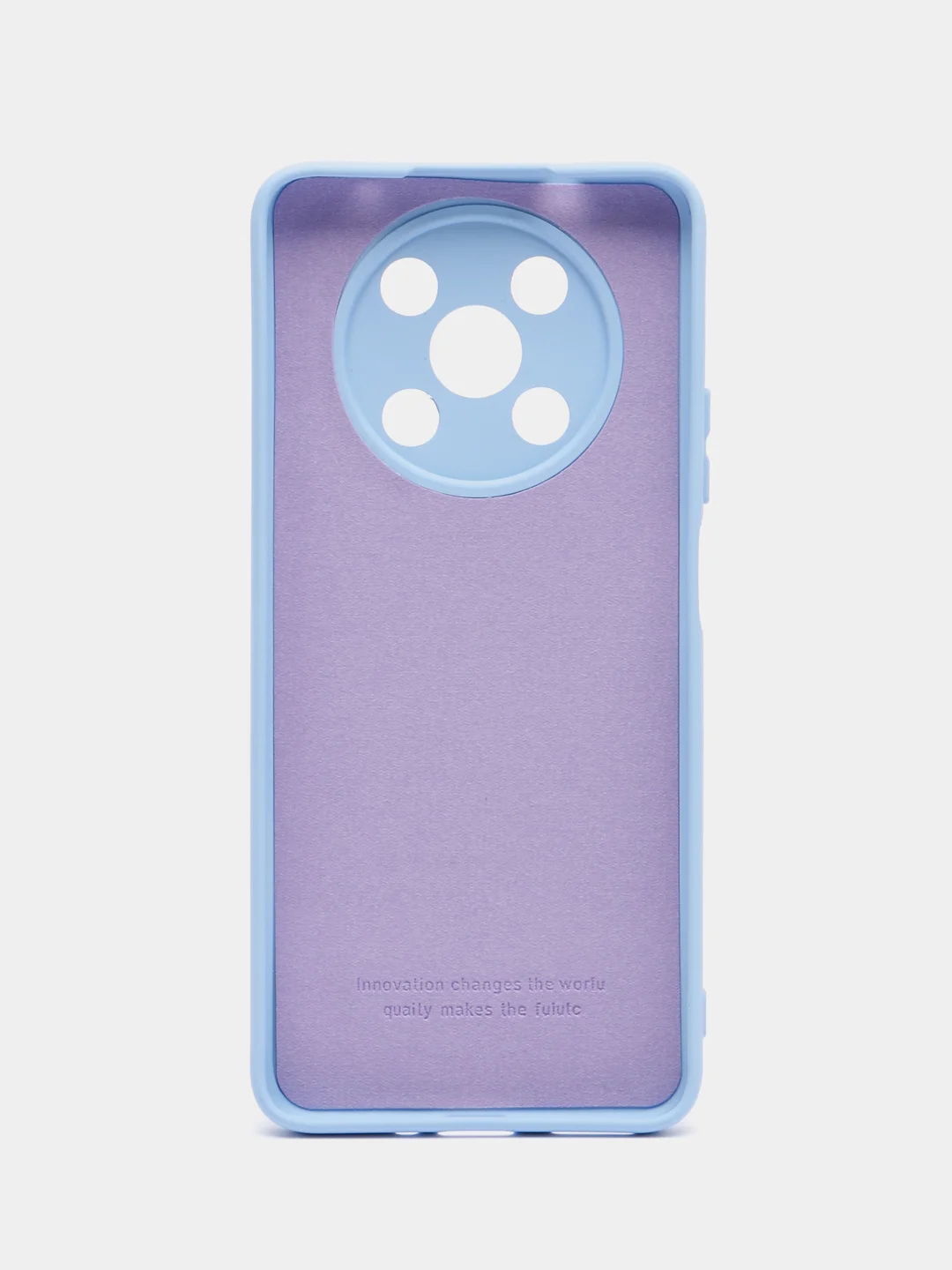Небесно-голубой чехол Silicone Cover для Huawei Nova Y90, Хуавей Нова У90 силиконовый