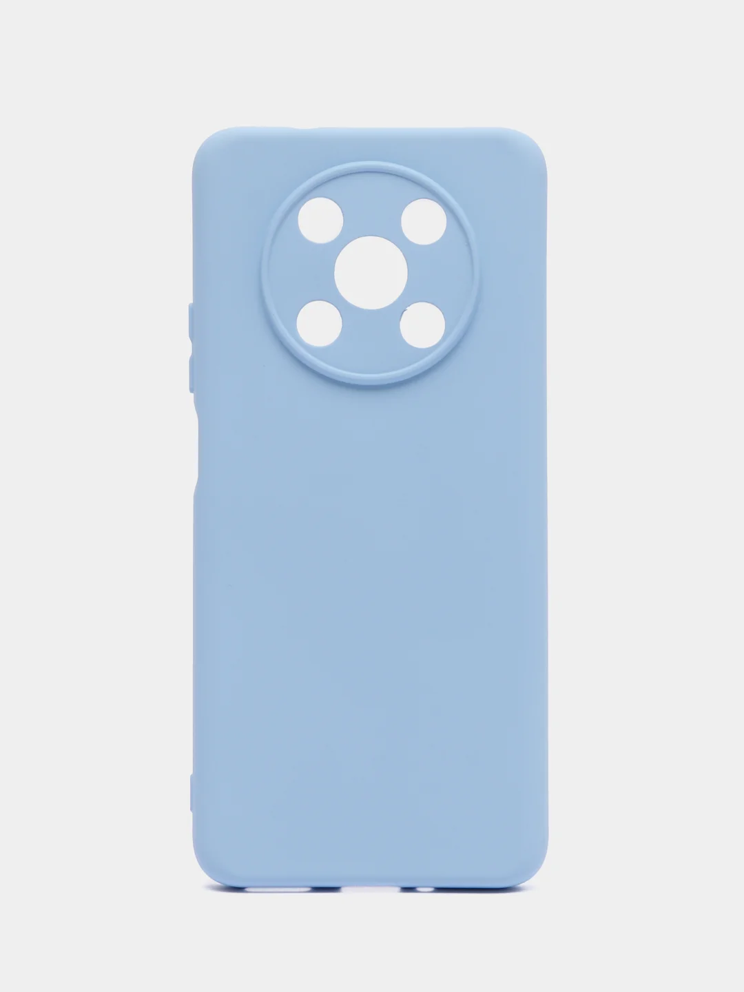Небесно-голубой чехол Silicone Cover для Huawei Nova Y90, Хуавей Нова У90 силиконовый