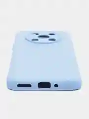Небесно-голубой чехол Silicone Cover для Huawei Nova Y90, Хуавей Нова У90 силиконовый