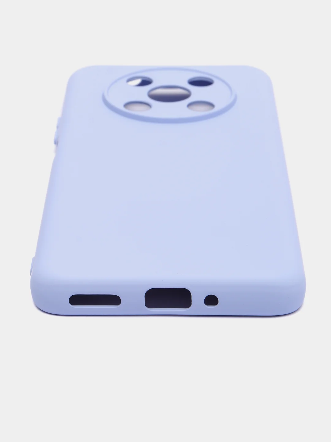 Лавандовый чехол Silicone Cover для Huawei Nova Y90, Хуавей Нова У90 силиконовый