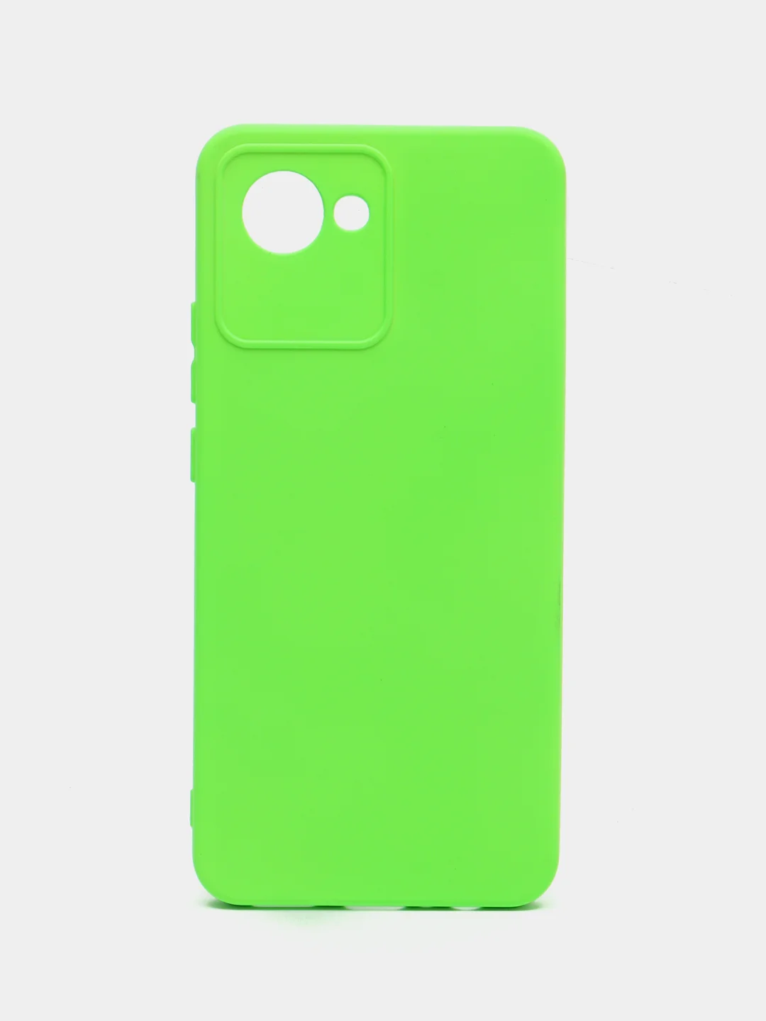 Лайм чехол Silicone Cover для Realme C30 C30s Narzo 50i Prime Реалми С30 С30С Нарзо силиконовый