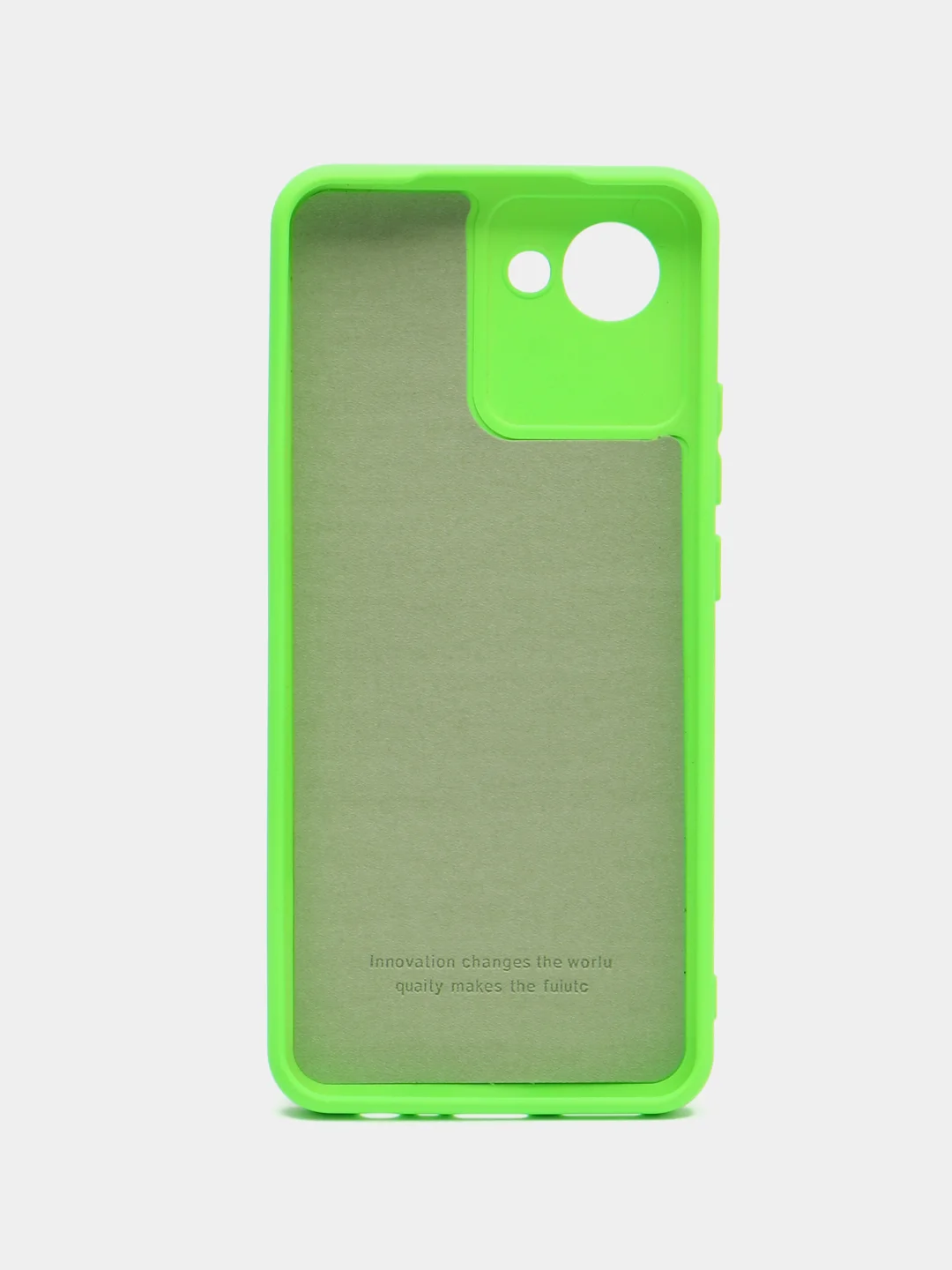 Лайм чехол Silicone Cover для Realme C30 C30s Narzo 50i Prime Реалми С30 С30С Нарзо силиконовый
