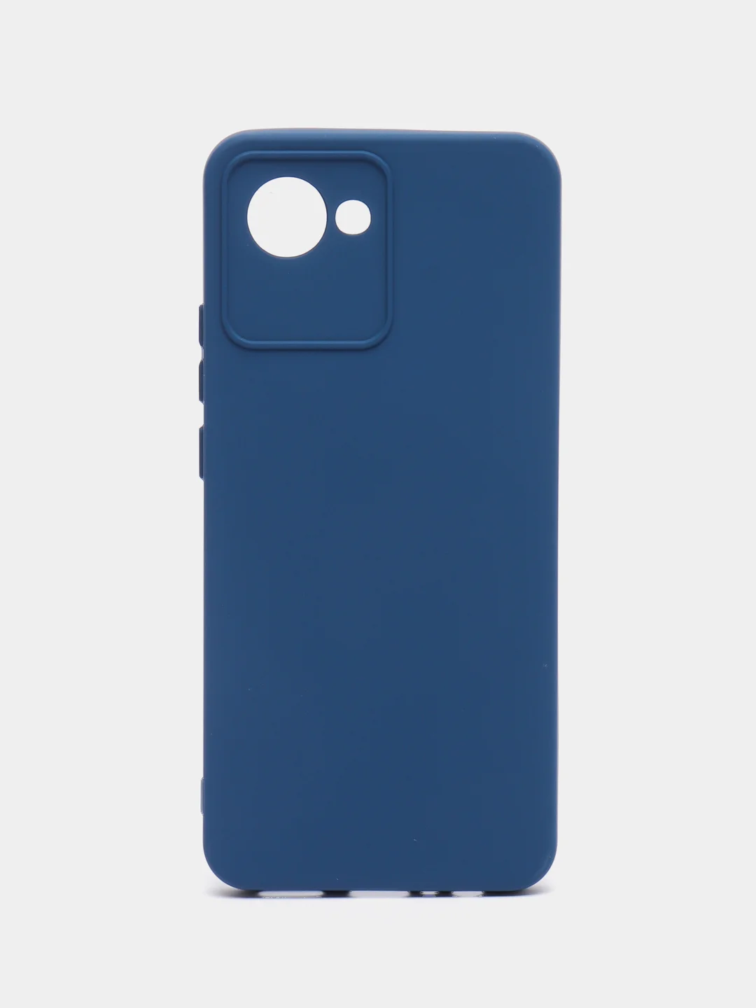 Темно-синий чехол Silicone Cover для Realme C30 C30s Narzo 50i Prime Реалми С30 С30С Нарзо силиконовый