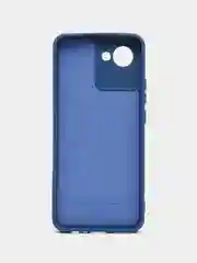 Темно-синий чехол Silicone Cover для Realme C30 C30s Narzo 50i Prime Реалми С30 С30С Нарзо силиконовый