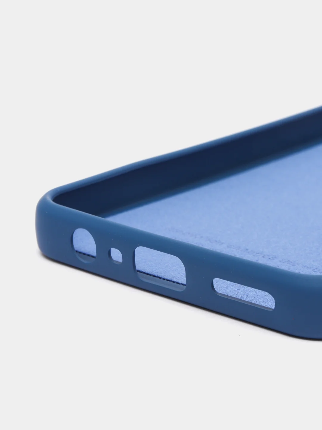Темно-синий чехол Silicone Cover для Realme C30 C30s Narzo 50i Prime Реалми С30 С30С Нарзо силиконовый
