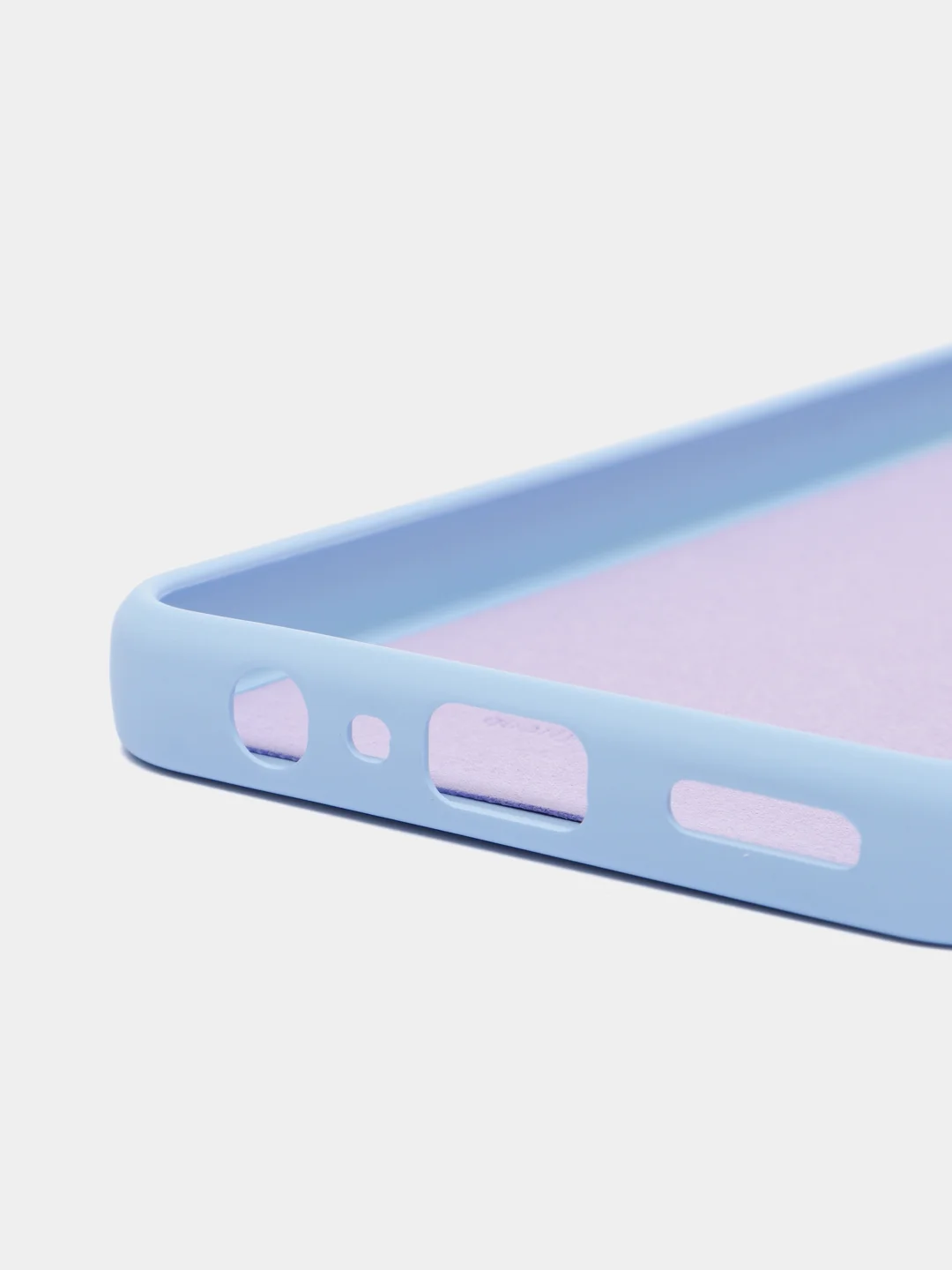 Небесно-голубой чехол Silicone Cover для Realme C30 C30s Narzo 50i Prime Реалми С30 С30С Нарзо силиконовый