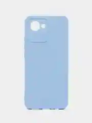 Небесно-голубой чехол Silicone Cover для Realme C30 C30s Narzo 50i Prime Реалми С30 С30С Нарзо силиконовый