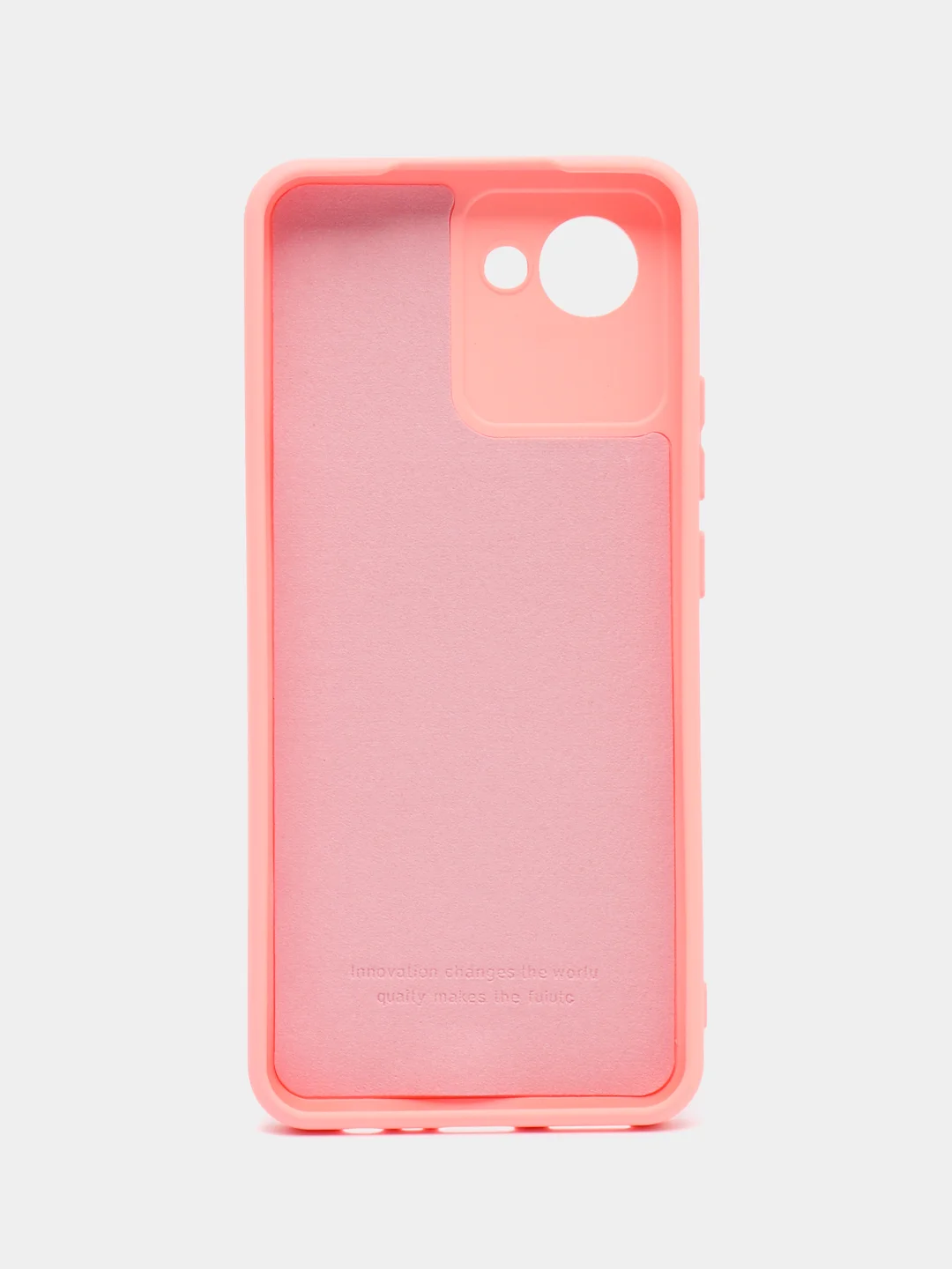 Розовый чехол Silicone Cover для Realme C30 C30s Narzo 50i Prime Реалми С30 С30С Нарзо силиконовый