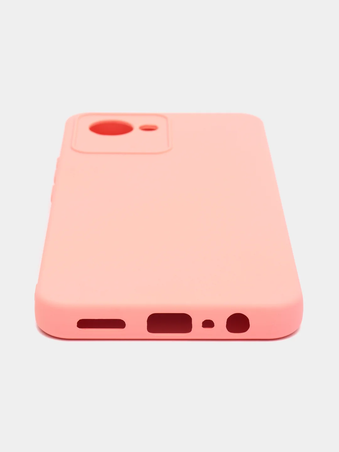 Розовый чехол Silicone Cover для Realme C30 C30s Narzo 50i Prime Реалми С30 С30С Нарзо силиконовый