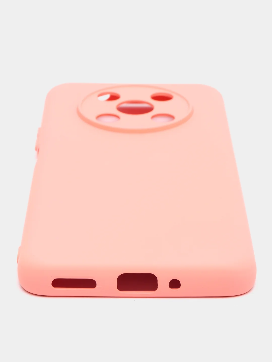 Розовый чехол Silicone Cover для Huawei Nova Y90, Хуавей Нова У90 силиконовый