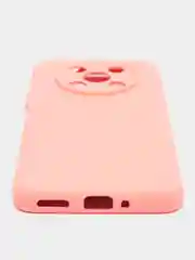 Розовый чехол Silicone Cover для Huawei Nova Y90, Хуавей Нова У90 силиконовый