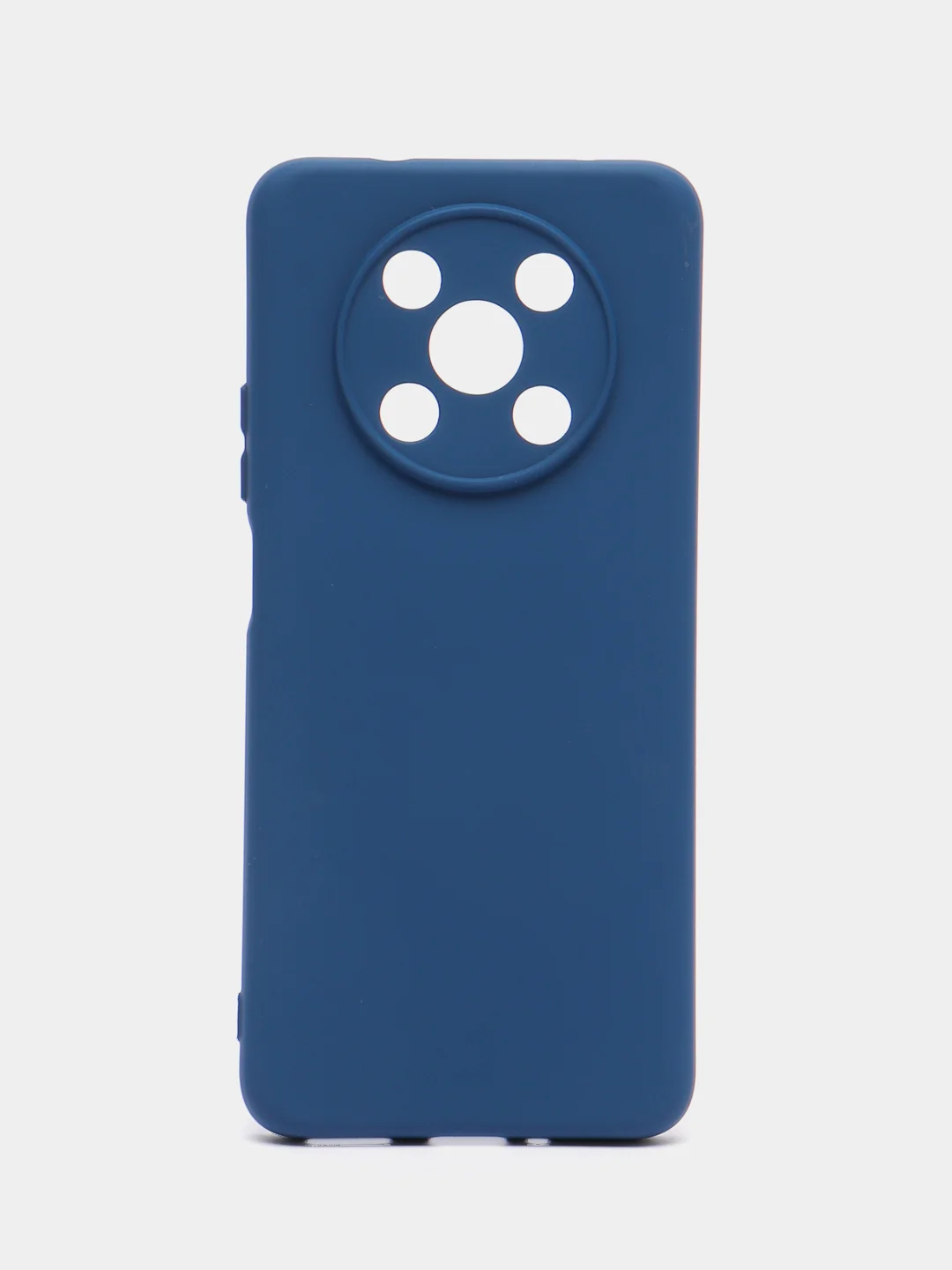 Темно-синий чехол Silicone Cover для Huawei Nova Y90, Хуавей Нова У90 силиконовый