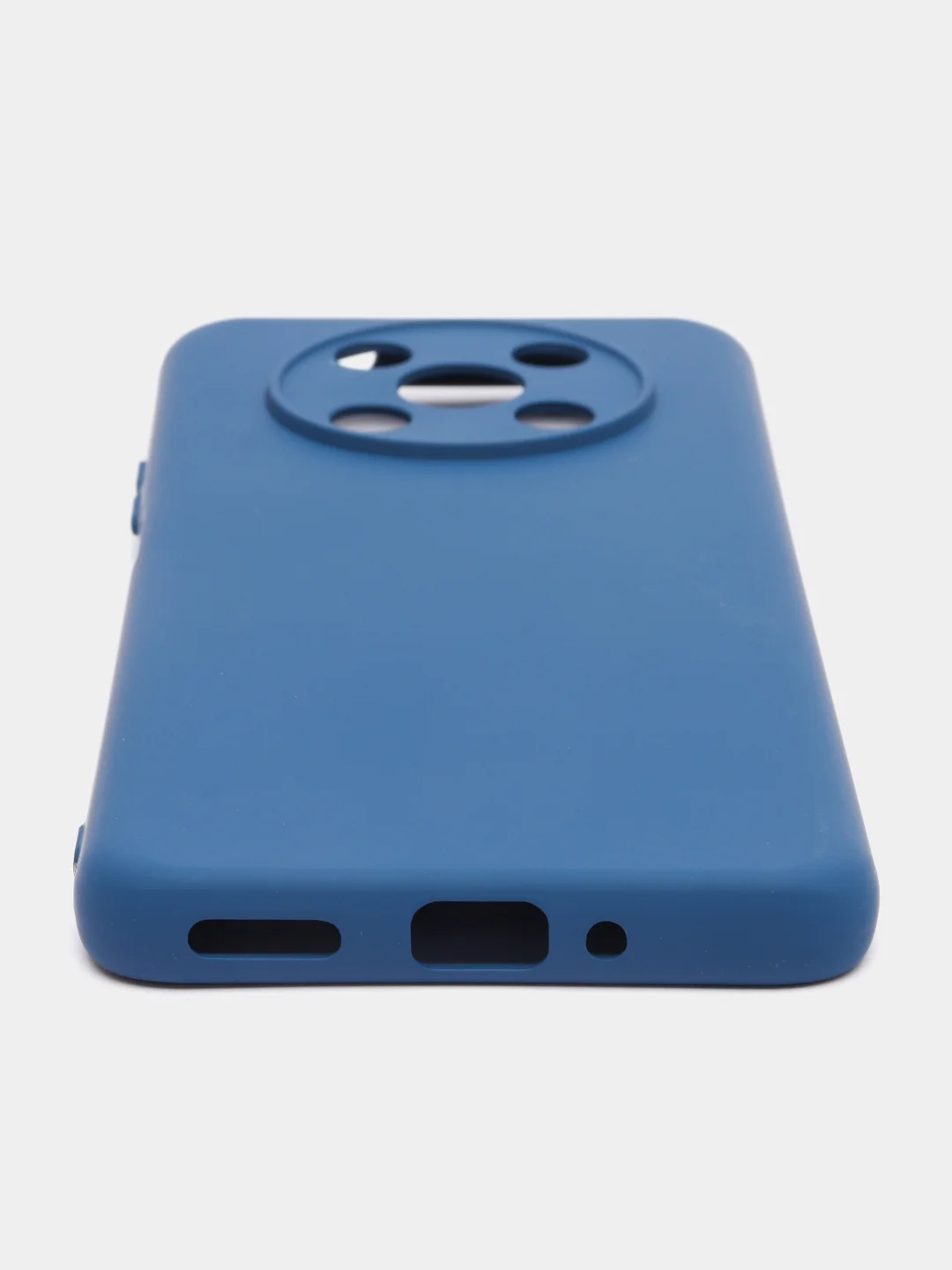Темно-синий чехол Silicone Cover для Huawei Nova Y90, Хуавей Нова У90 силиконовый
