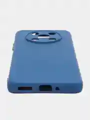 Темно-синий чехол Silicone Cover для Huawei Nova Y90, Хуавей Нова У90 силиконовый
