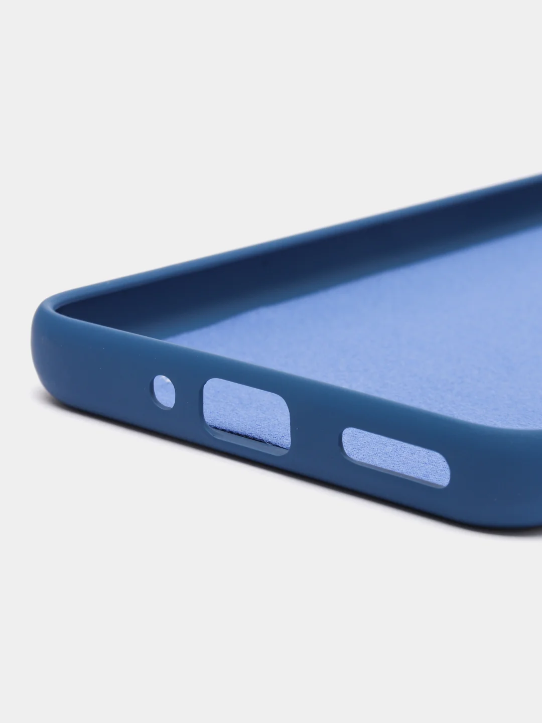 Темно-синий чехол Silicone Cover для Huawei Nova Y90, Хуавей Нова У90 силиконовый