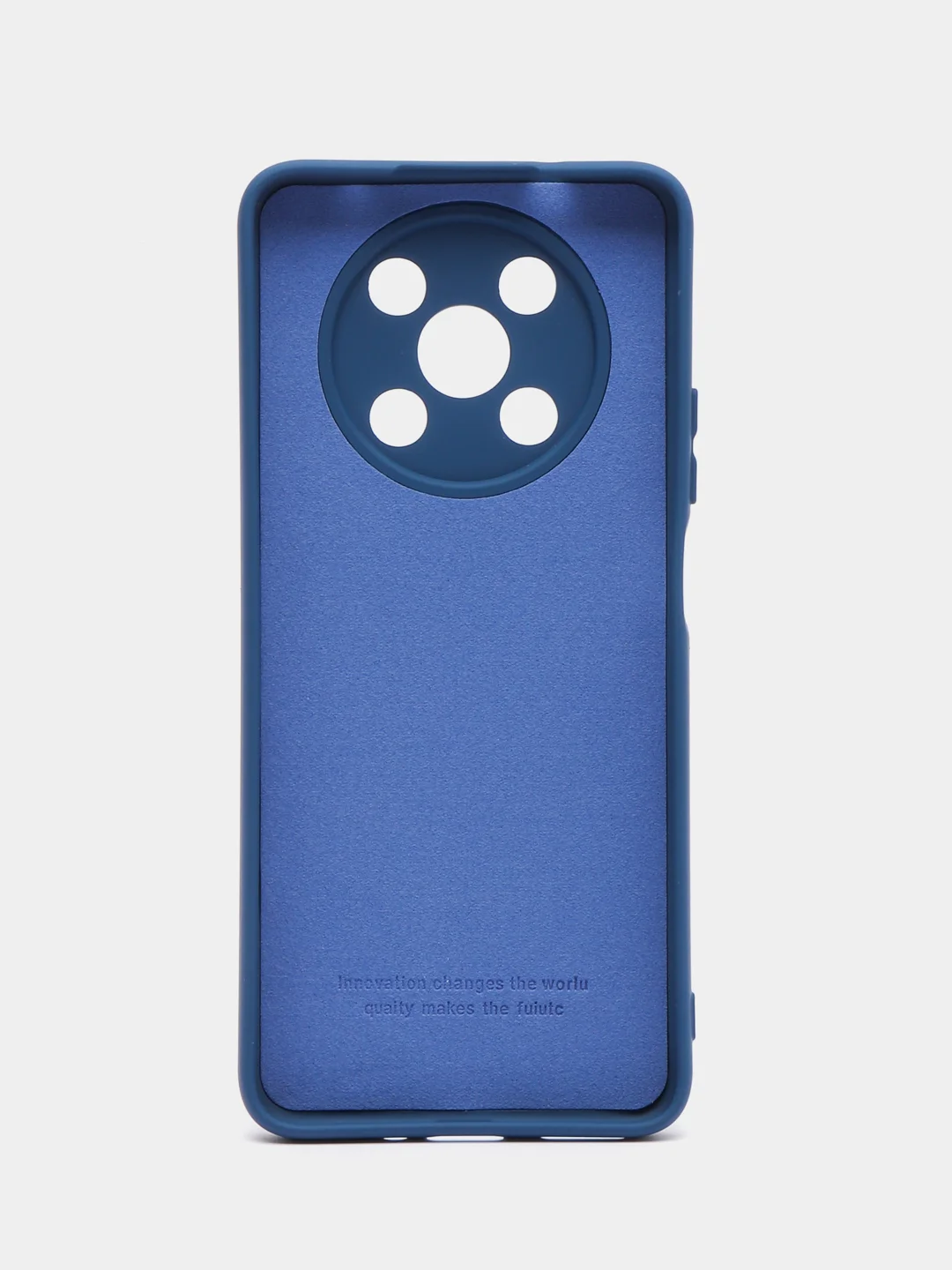 Темно-синий чехол Silicone Cover для Huawei Nova Y90, Хуавей Нова У90 силиконовый