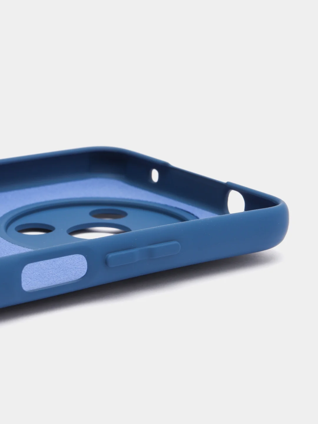 Темно-синий чехол Silicone Cover для Huawei Nova Y90, Хуавей Нова У90 силиконовый