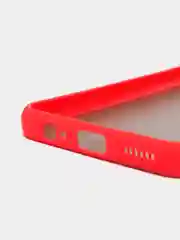 Красный чехол Huawei Nova Y70, Хуавей Нова У70 пластиковый, матовый, с цветными кнопками