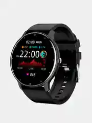 Черный умные смарт-часы Smart Watch ZL02=