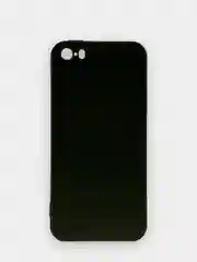 Черный чехол силиконовый на iPhone 5, 5s, 6, 6s, 7, 8, SE 2020, X, XR, XS Max, 12 14 Pro, 13 mini