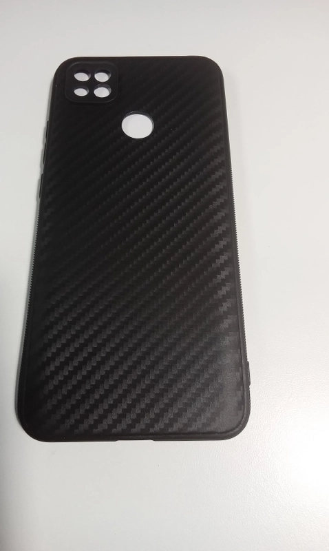 Чехол карбон с защитой камеры на XIAOMI REDMI 10A / REDMI 9C