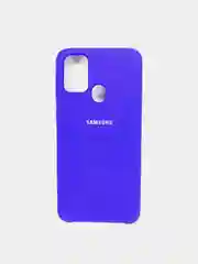 Синий чехол для Samsung M21 силиконовый (Silicone Case)