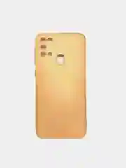 Лимонный чехол для Samsung M31 силиконовый с защитой камеры