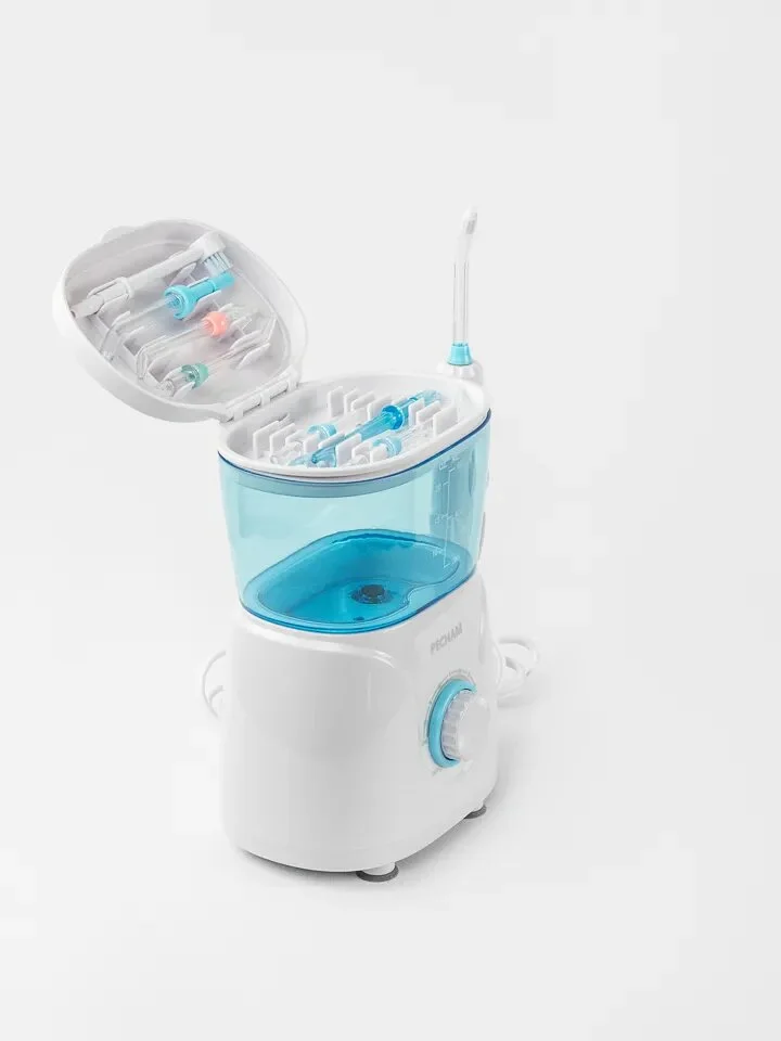 Ирригатор полости рта PECHAM Professional White Edition, стационарный, 8 насадок