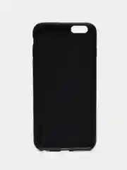 Черный силиконовый чехол iPhone 6 Plus с рисунком галография